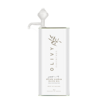 OLIVY | 5l-Bundle | Olivenöl (5l Kanister) + Pumpe